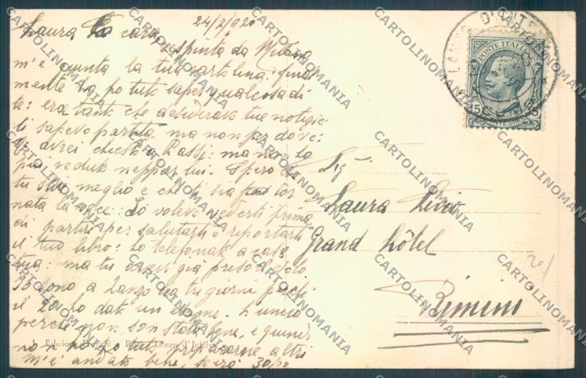 Como Lanzo d'Intelvi cartolina LQ3177 – retro