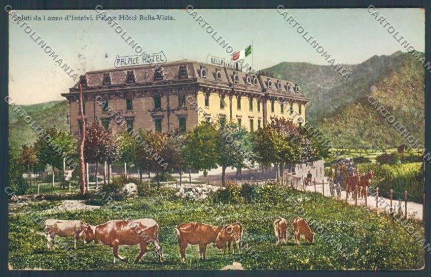 Como Lanzo d'Intelvi STRAPPI cartolina LQ3184 – fronte