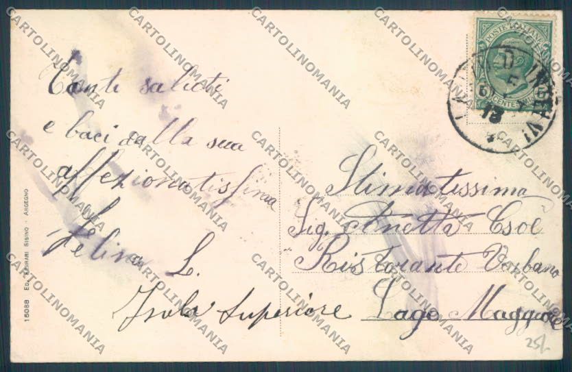 Como Lanzo d'Intelvi cartolina LQ3187 – retro