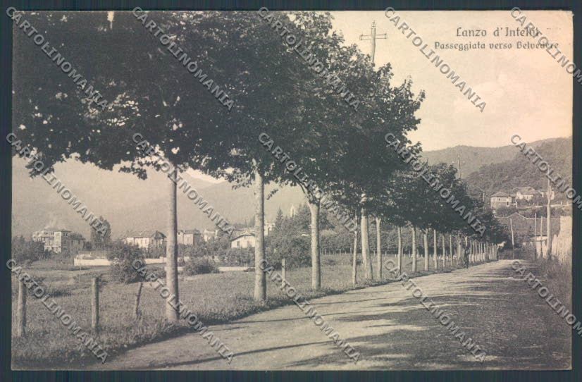 Como Lanzo d'Intelvi STRAPPINO cartolina LQ3191 – fronte