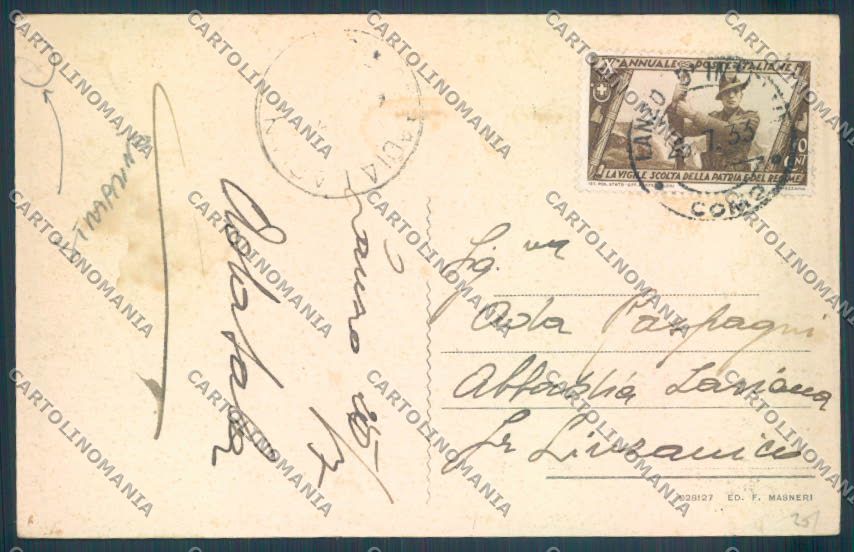Como Lanzo d'Intelvi STRAPPINO cartolina LQ3192 – retro