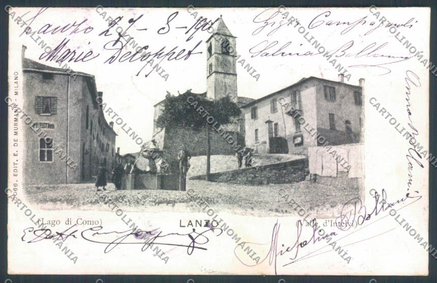 Como Lanzo d'Intelvi cartolina LQ3203 – fronte