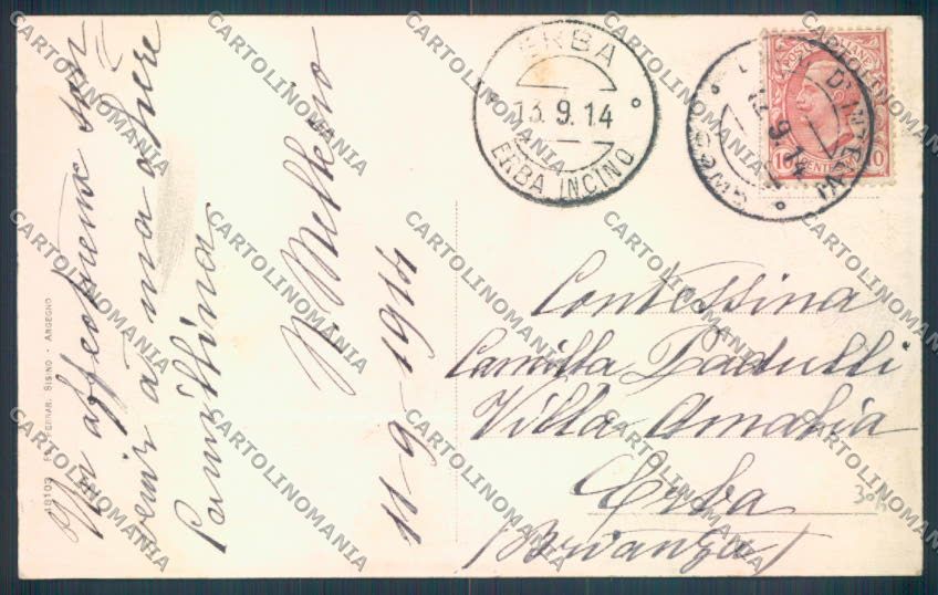 Como Lanzo d'Intelvi cartolina LQ3205 – retro