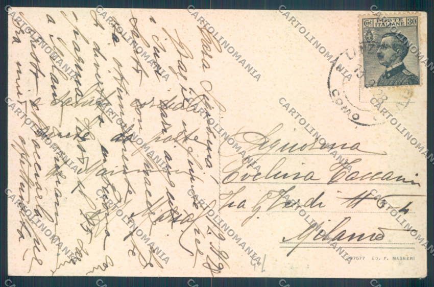 Como Lanzo d'Intelvi cartolina LQ3211 – retro