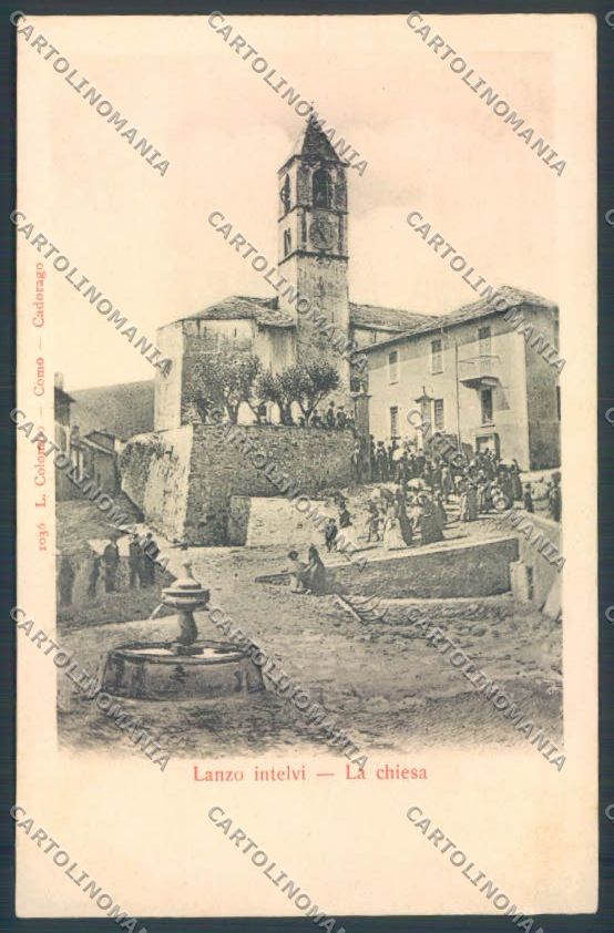 Como Lanzo d'Intelvi cartolina LQ3212 – fronte