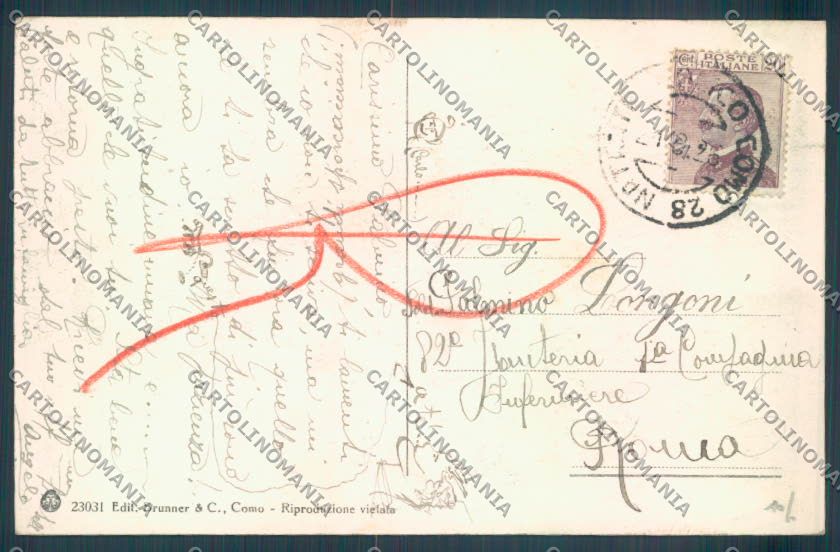 Como San Fedele d'Intelvi cartolina LQ3215 – retro