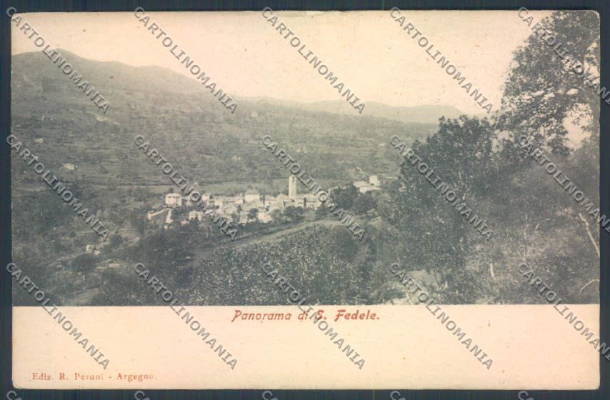 Como San Fedele d'Intelvi ABRASA STRAPPINO cartolina LQ3217 – fronte
