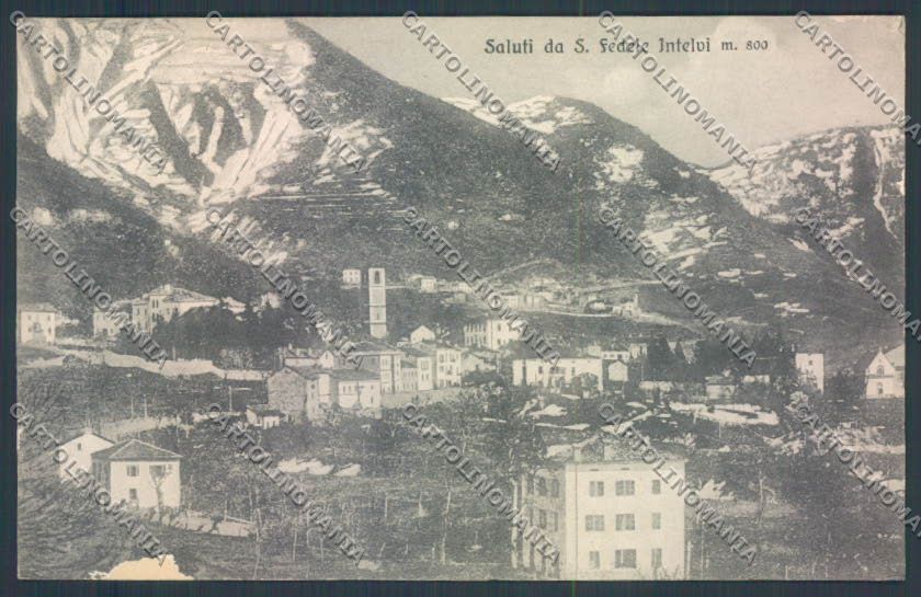 Como San Fedele d'Intelvi Saluti da ABRASA cartolina LQ3218 – fronte