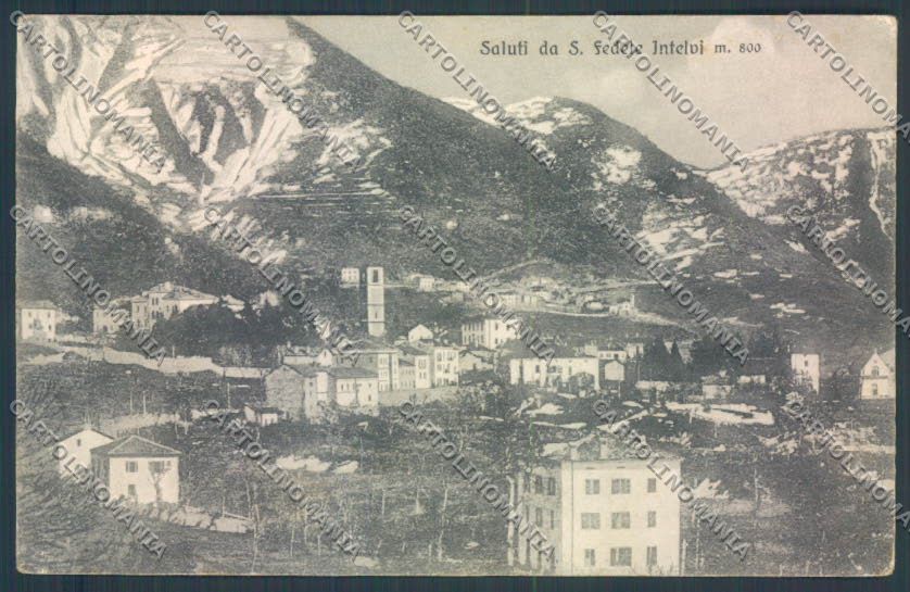 Como San Fedele d'Intelvi Saluti da cartolina LQ3220 – fronte