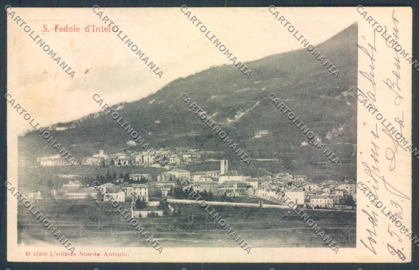 Como San Fedele d'Intelvi cartolina LQ3223 – fronte