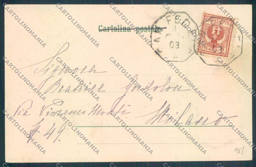 Como San Fedele d'Intelvi cartolina LQ3223 – retro