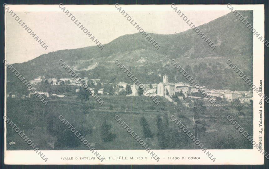 Como San Fedele d'Intelvi cartolina LQ3224 – fronte