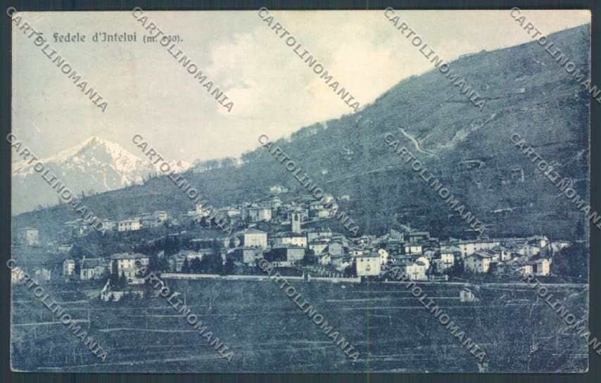 Como San Fedele d'Intelvi cartolina LQ3225 – fronte