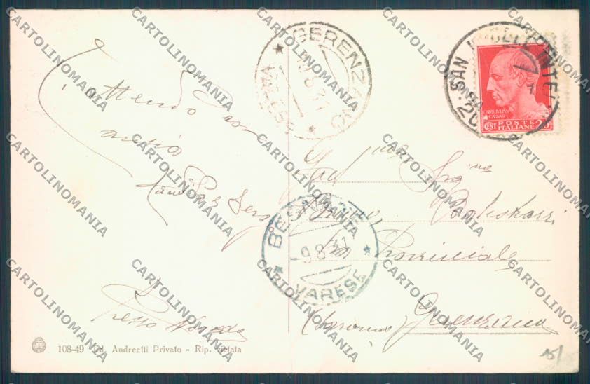 Como San Fedele d'Intelvi cartolina LQ3228 – retro