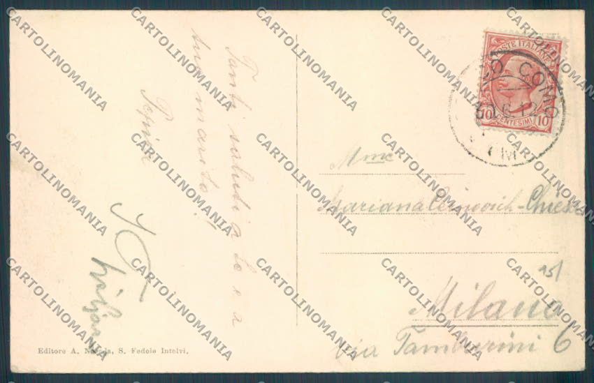 Como San Fedele d'Intelvi cartolina LQ3229 – retro
