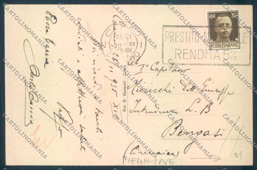 Como San Fedele d'Intelvi PIEGHINE cartolina LQ3230 – retro
