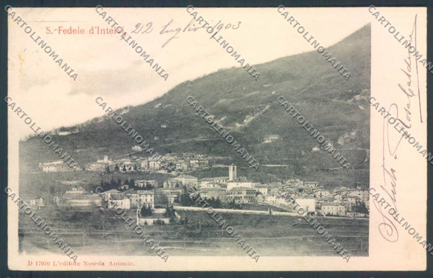 Como San Fedele d'Intelvi cartolina LQ3231 – fronte