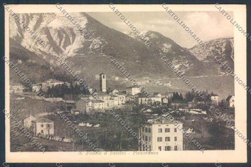 Como San Fedele d'Intelvi cartolina LQ3236 – fronte