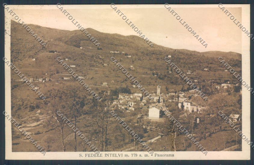 Como San Fedele d'Intelvi cartolina LQ3239 – fronte