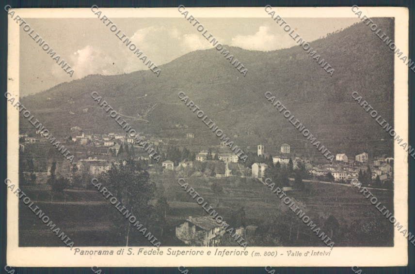 Como San Fedele d'Intelvi cartolina LQ3241 – fronte