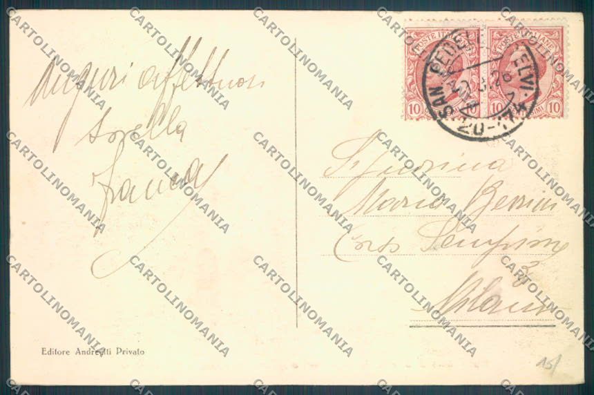 Como San Fedele d'Intelvi cartolina LQ3241 – retro