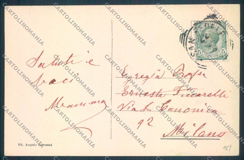 Como San Fedele d'Intelvi cartolina LQ3243 – retro