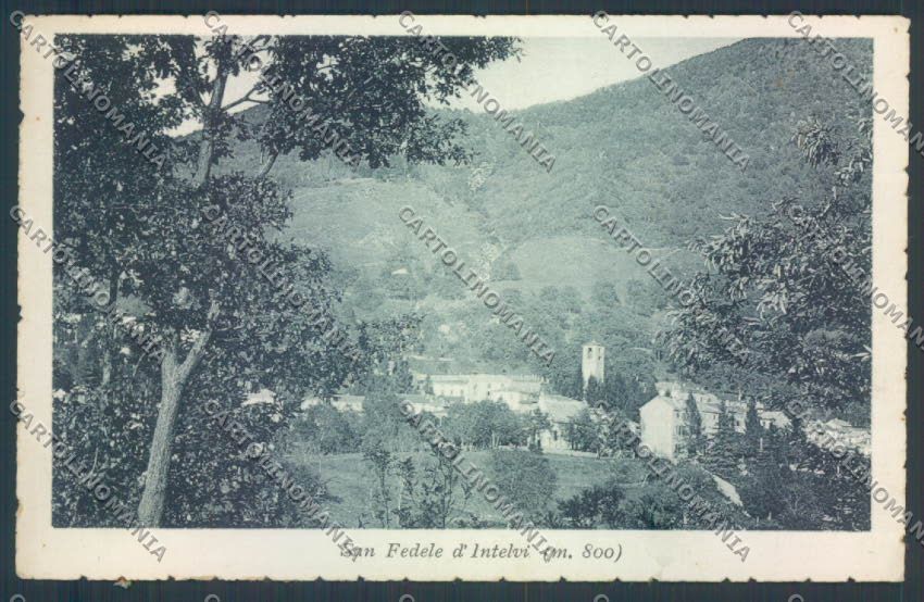 Como San Fedele d'Intelvi cartolina LQ3247 – fronte
