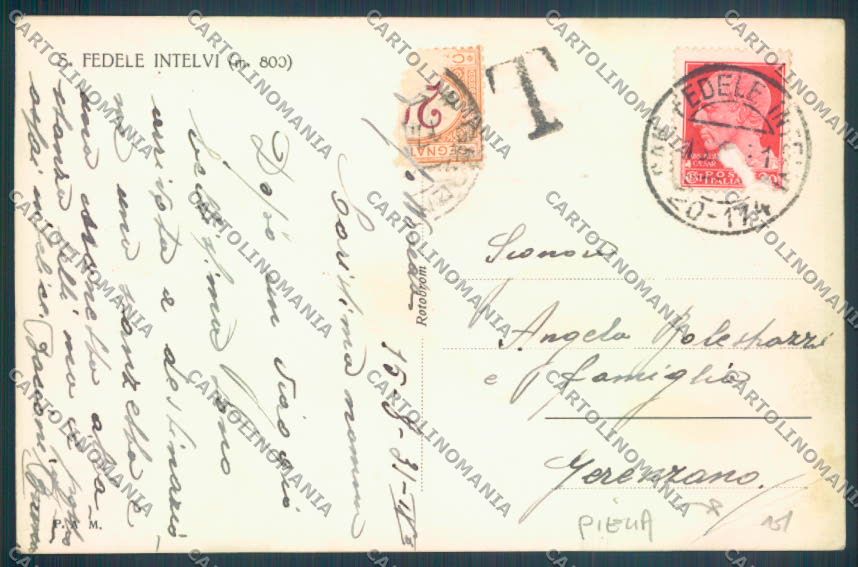 Como San Fedele d'Intelvi PIEGA Foto cartolina LQ3251 – retro