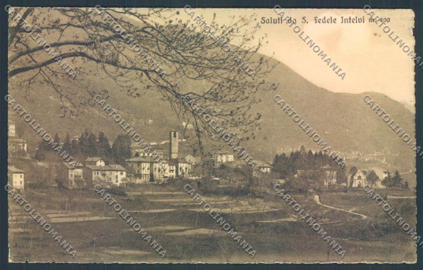 Como San Fedele d'Intelvi cartolina LQ3252 – fronte