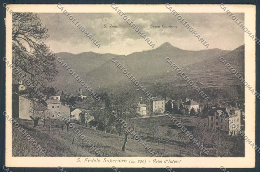 Como San Fedele d'Intelvi cartolina LQ3255 – fronte