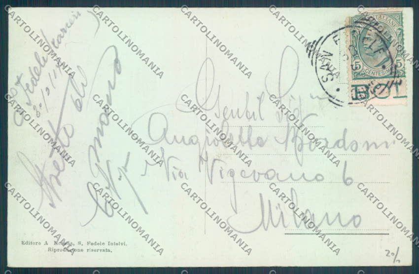 Como San Fedele d'Intelvi cartolina LQ3258 – retro