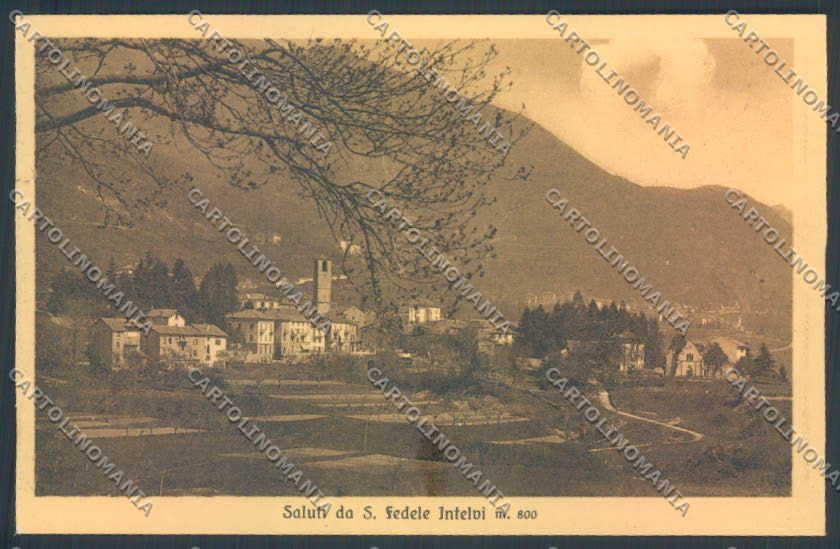 Como San Fedele d'Intelvi cartolina LQ3260 – fronte