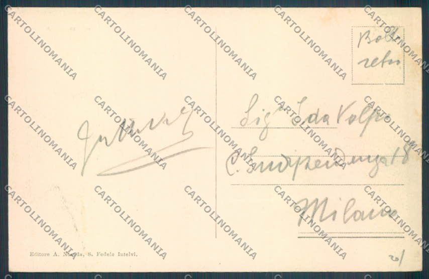 Como San Fedele d'Intelvi cartolina LQ3274 – retro