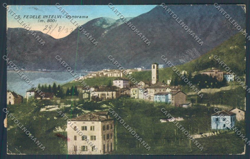 Como San Fedele d'Intelvi cartolina LQ3277 – fronte
