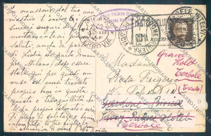 Como San Fedele d'Intelvi cartolina LQ3277 – retro