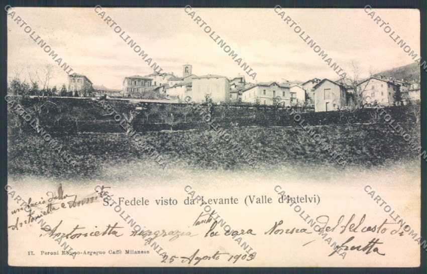 Como San Fedele d'Intelvi cartolina LQ3279 – fronte