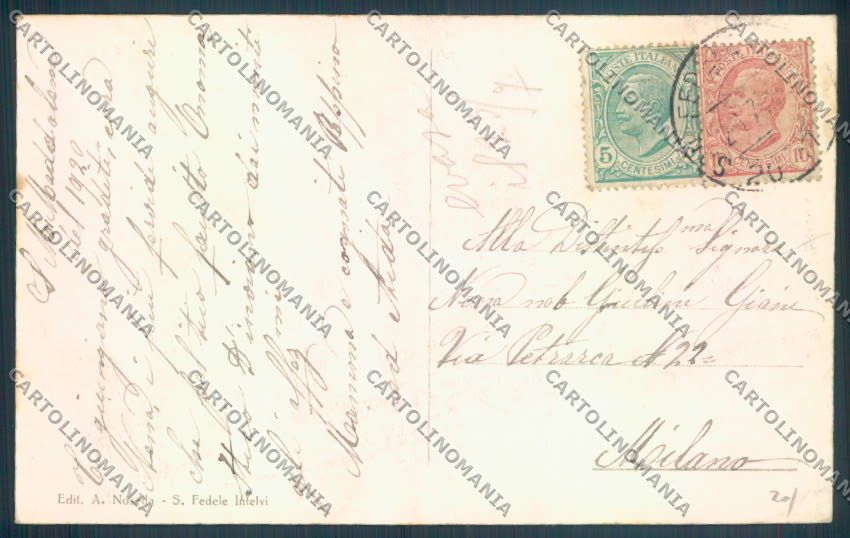 Como San Fedele d'Intelvi cartolina LQ3280 – retro