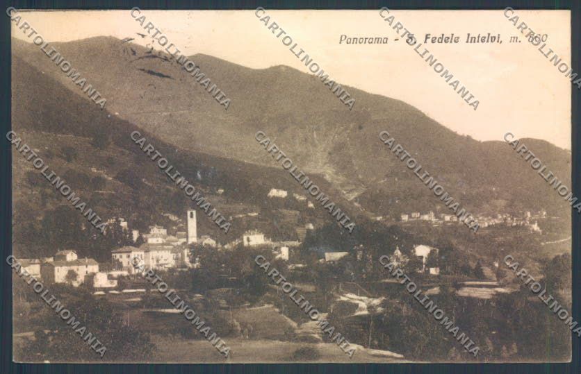 Como San Fedele d'Intelvi cartolina LQ3283 – fronte