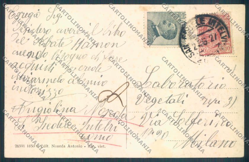 Como San Fedele d'Intelvi cartolina LQ3283 – retro