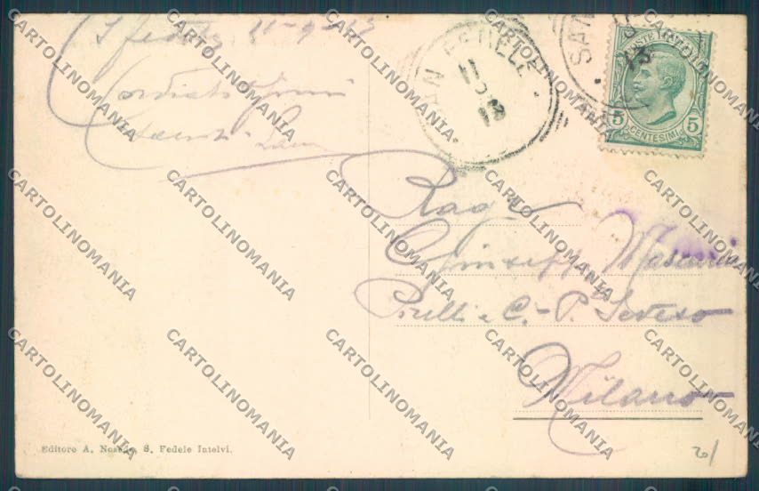 Como San Fedele d'Intelvi cartolina LQ3284 – retro