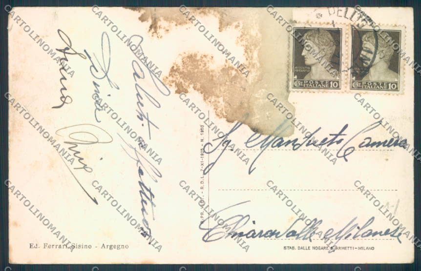 Como Pellio Intelvi cartolina LQ3291 – retro