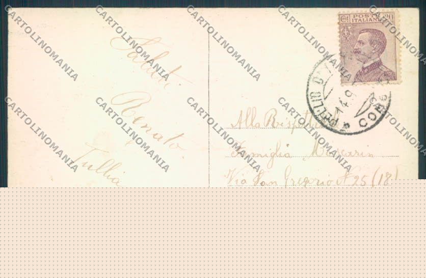 Como Pellio Intelvi cartolina LQ3293 – retro