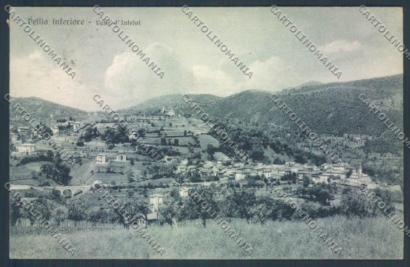 Como Pellio Intelvi cartolina LQ3296 – fronte