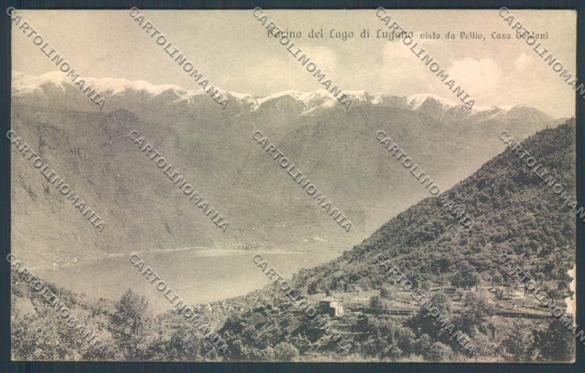 Como Pellio Intelvi cartolina LQ3297 – fronte
