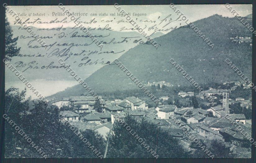 Como Pellio Intelvi cartolina LQ3305 – fronte