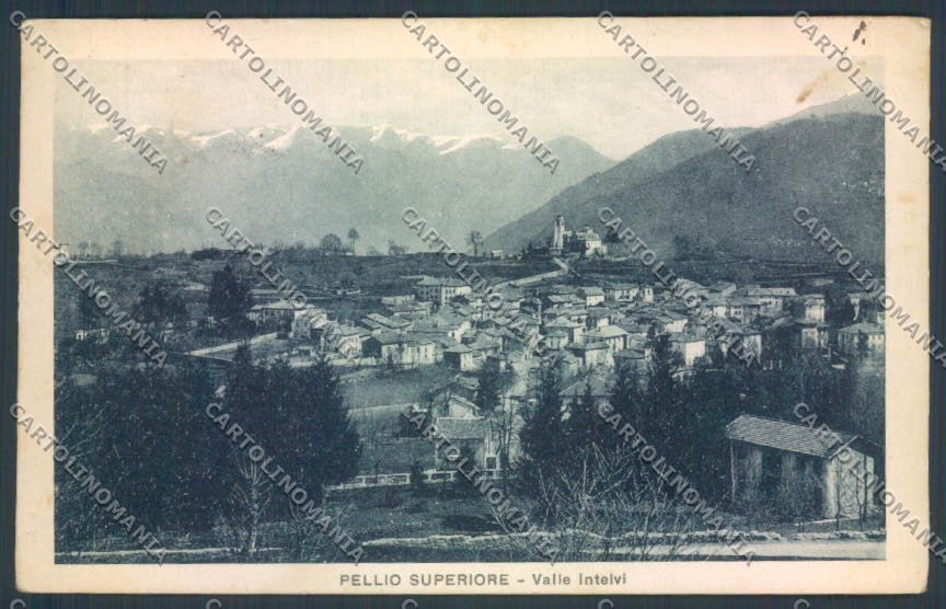 Como Pellio Intelvi cartolina LQ3312 – fronte