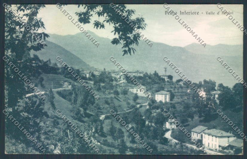 Como Pellio Intelvi cartolina LQ3324 – fronte