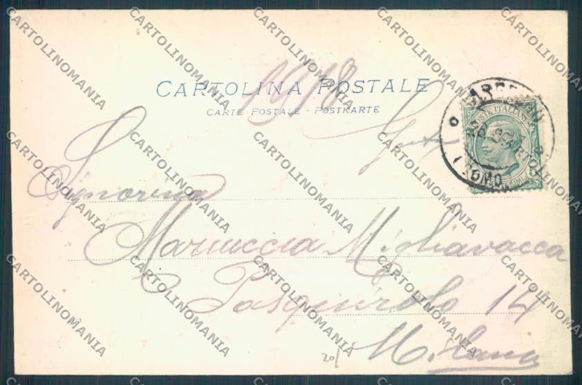 Como Pellio Intelvi cartolina LQ3328 – retro