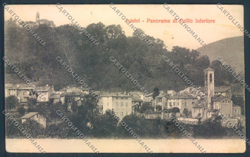 Como Pellio Intelvi cartolina LQ3332 – fronte