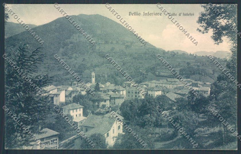 Como Pellio Intelvi cartolina LQ3333 – fronte